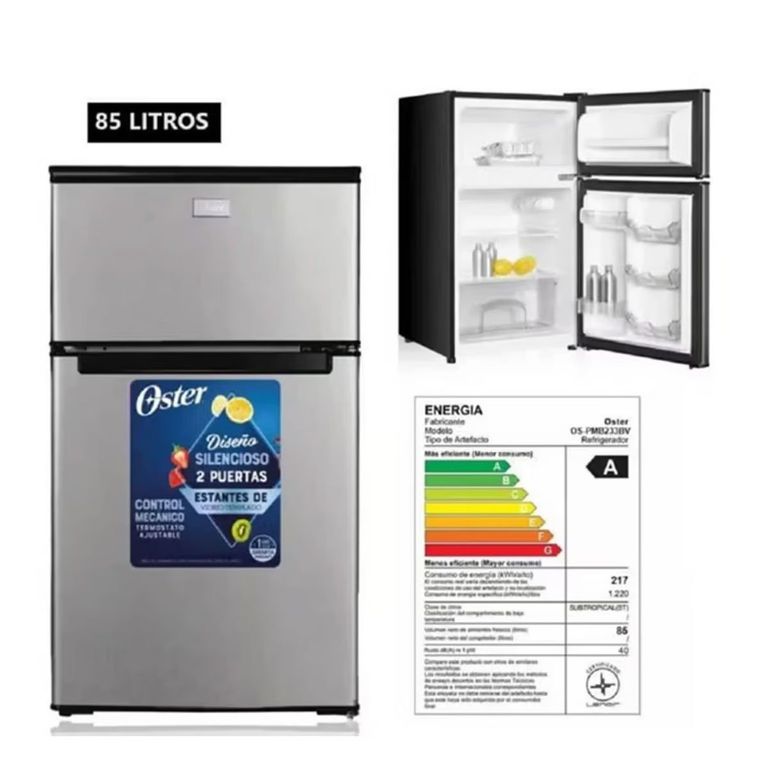 Frigobar 85L OS-PMB233BV Silver