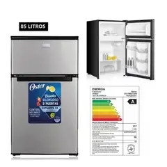 OSTER - Frigobar 85L OS-PMB233BV Silver