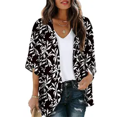 KAST PE - Kimono Katty Cardigan Capa media estación manga 3 4 - Talla SM