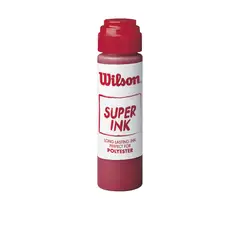 WILSON - Tinta para Cuerdas de Raqueta Super Rojo -