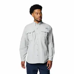 COLUMBIA - Camisa Hombre Pfg Bahama Ii Gris