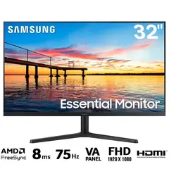 SAMSUNG - Monitor Plano LS32B300NWNXGO VA Full HD 75Hz 8ms FreeSync