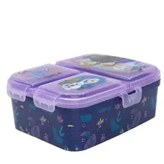 DISNEY - Taper Lonchera Sandwichera Multicompartimiento XL Frozen Ana Elsa