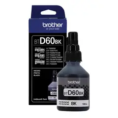 BROTHER - Botella de Tinta BTD60BK Negro rinde 6500 páginas
