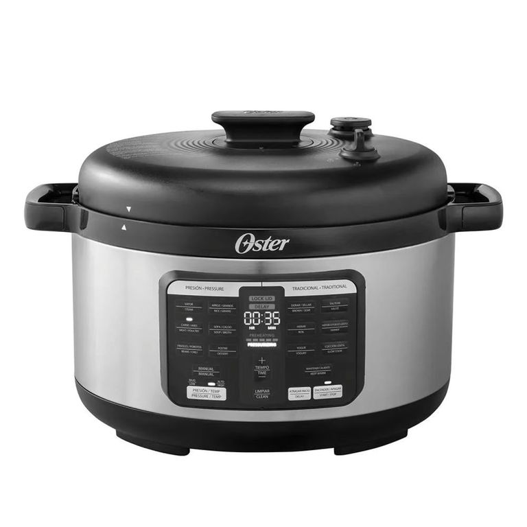 Multi Olla Ovalada 15 Funciones CKSTPCECOV57 Acero 1000 watts