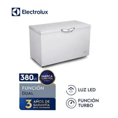 ELECTROLUX - CONGELADORA EFCC38C2HQW 380L BLANCO