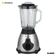 IMACO - LICUADORA 5 VELOCIDADES 450W ACERO - BLS509