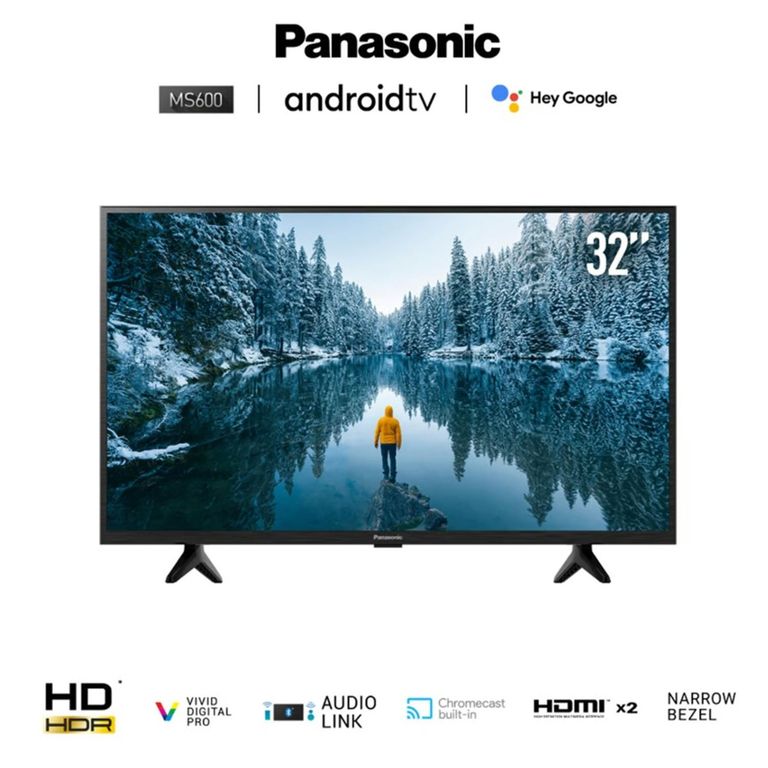 Televisor 32 Led HD Android Tv TC-32MS600P