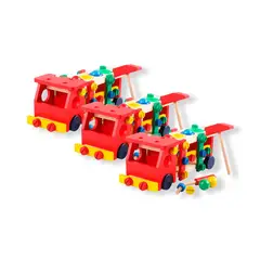 GENERICO - 3 UNID BOMBERO CON MARTILLO