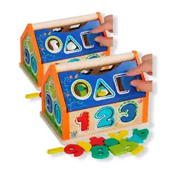 GENERICO - 2 UNID CASITA DE ENCAJE