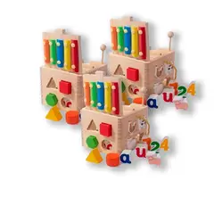 GENERICO - 3 UNID CUBO CON XILOFONO Y VOCALES