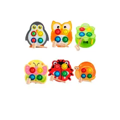 GENERICO - 3 UNID ANIMALITOS CON MARTILLO