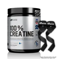 UNIVERSE NUTRITION - Creatina 250 g - Creatina Monohidratada y Micronizada + Straps