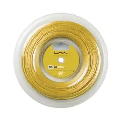 WILSON - Cuerda para Raqueta 4G Rough Luxilon 125 Oro -