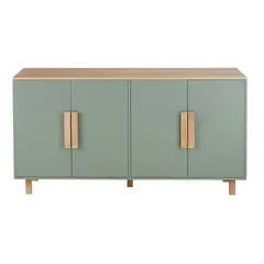 TU MESITA - Aparador Moderno Sen Sen 4 puertas color agave