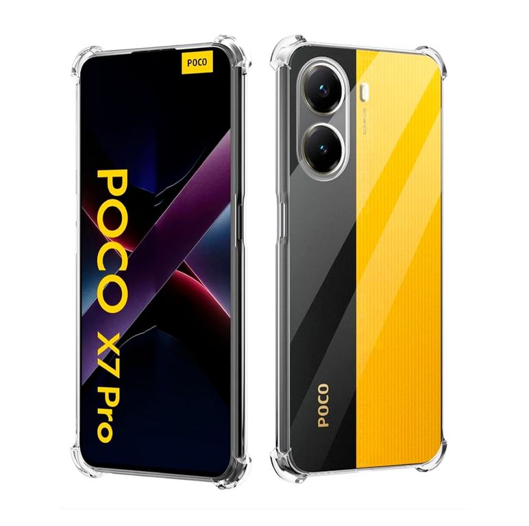 Funda Protector Case para POCO X7 PRO - TRANSPARENTE ANTI IMPACTO