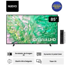 Televisor 85 Pulg. Crystal UHD 4K Smart TV Tizen UN85DU8000GXPE
