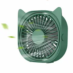 GENERICO - Ventilador USB con Orejas de Gatito para Oficina Cuarto Habitacion