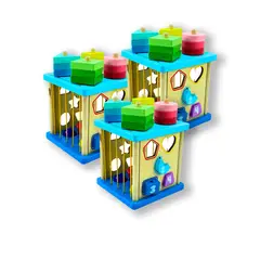 GENERICO - 3 UNID CUBO MULTIFUNCIONAL 4 EN 1