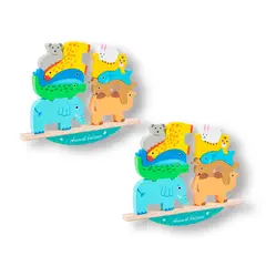 GENERICO - 2UNID JUEGO DE EQUILIBRIO CON ANIMALES