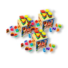 GENERICO - 3UNID CUBO CON OBSTACULO