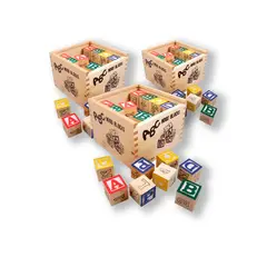 GENERICO - 3UNID CUBO X27 PCS JUGUETE