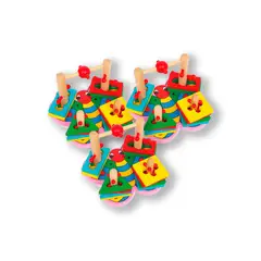 GENERICO - 3UNID OBSTACULO MARIPOSA