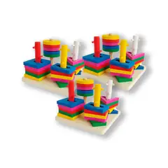 GENERICO - 3UNID OBSTACULO X4 JUGUETE