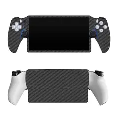 SKIN - Sony Portal ps5 vinil Fibra carbono Gris