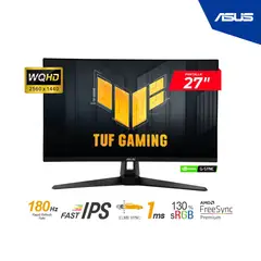 ASUS - MONITOR TUF GAMING VG27AQ3A 27 FAST IPS QHD 180Hz 1ms HDMI DP