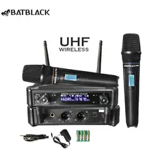 BATBLACK - Micrófono Inalámbrico Profesional BT-M43 PRO
