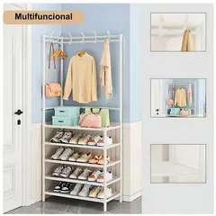 GENERICO - Estante Organizador Zapatero Esquinero Multifuncional 170x60x295cm