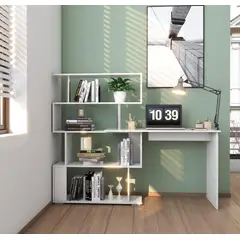 NACION MUEBLES - ESCRITORIO EMINEM COLOR BLANCO
