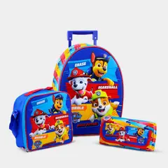 SCOOL - SET 3P MALETA ESCOLAR PARA NIÑOS 803837 PAW PATROL