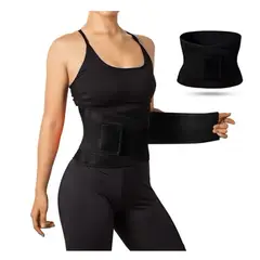 GENERICO - Faja reductora con soporte lumbar mejora postura entrena seguro