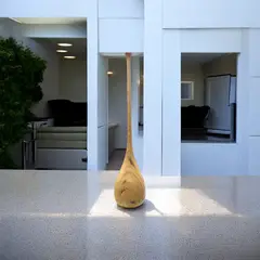 GENERICO - Difusor de aroma Tipo Jarrón color madera clara