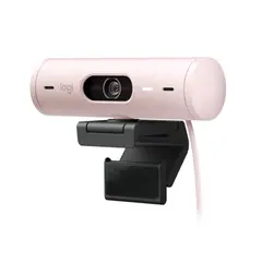 LOGITECH - CAMARA BRIO 500 FULL HD 1080P USB-C ROSA