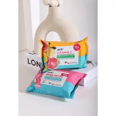 BEAUTY NATURALS - TOALLITAS DESMAQUILLANTES Y REJUVENECESORA