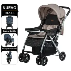 EBABY - COCHE DE PASEO BLAKE CON MANGO REVERSIBLE 1140 BEIGE