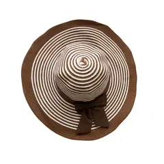 KAST PE - Sombrero de Playa Verano para Mujer Oasis Ajustable - Marron