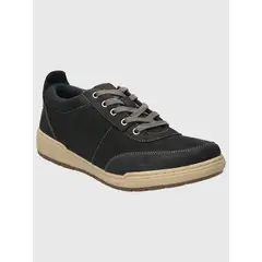HUSH PUPPIES - Zapatilla Hombre Draper Gris Oscuro