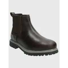 Hush Puppies - Botín Hombre Morgan Marrón Oscuro