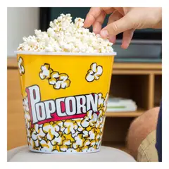 RYBIU IMPORT - Pack2 Cubeta Versatil con Vaso en Amarillo Y+Papel de Regalo