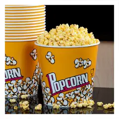 RYBIU IMPORT - Pack2 Cubeta de Envase en Amarillo Y+Regalo Stickers