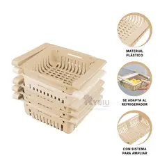 RYBIU IMPORT - Pack5 Kit Compacto de Nevera en Multicolor Y+Regalo Stickers