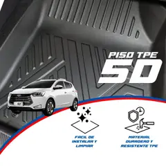 GENERICO - PROTECTOR CUBRE PISO 5D JAC JS2 2021-2025