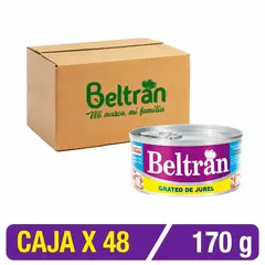 BELTRAN - Grated De Jurel Beltrán En Agua Y Sal 170G Caja X 48 U.