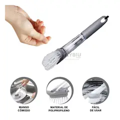 RYBIU IMPORT - Pack2 Dispensador en Gel en Plomo Y+Envoltorio de Regalo