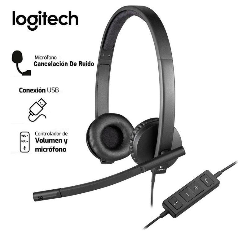 H570e Auriculares Profesionales USB para Videoconferencias