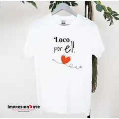 IMPRESIONARTE - Polo San Valentin Loco por El